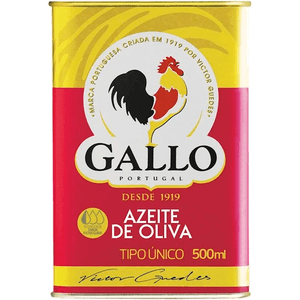 AZEITE OLIVA GALLO LT 500ML TIPO UNICO